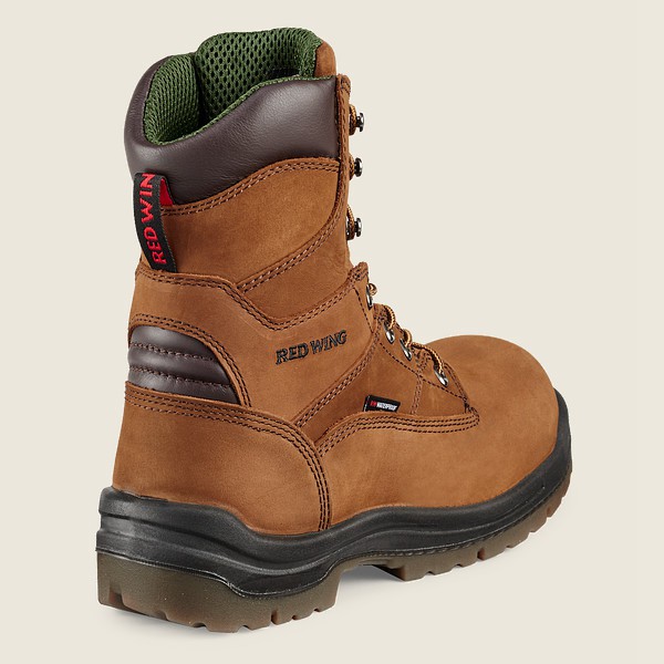 Red Wing Safety Boots King Toe® - 8-Inch Insulated Waterproof Toe - Brune - Herre 8695-VWQUM